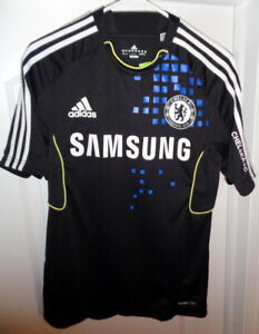 Adidas Climacool Chelsea Football Club Samsung Black Jersey Adult ...