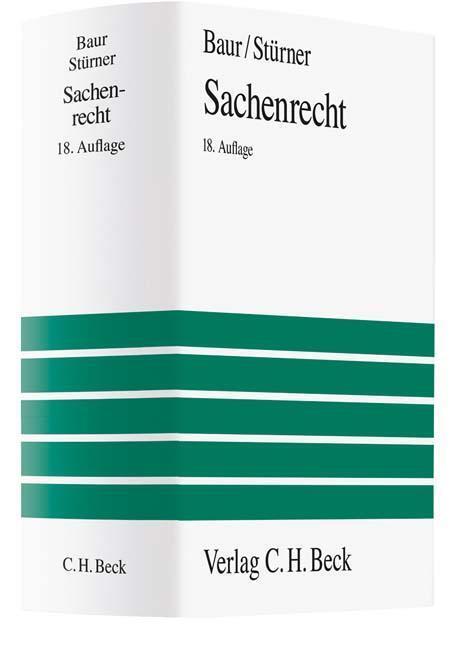 Thumbnail - Sachenrecht | Jürgen F. Baur, Rolf Stürner, Fritz Baur | 2009 |