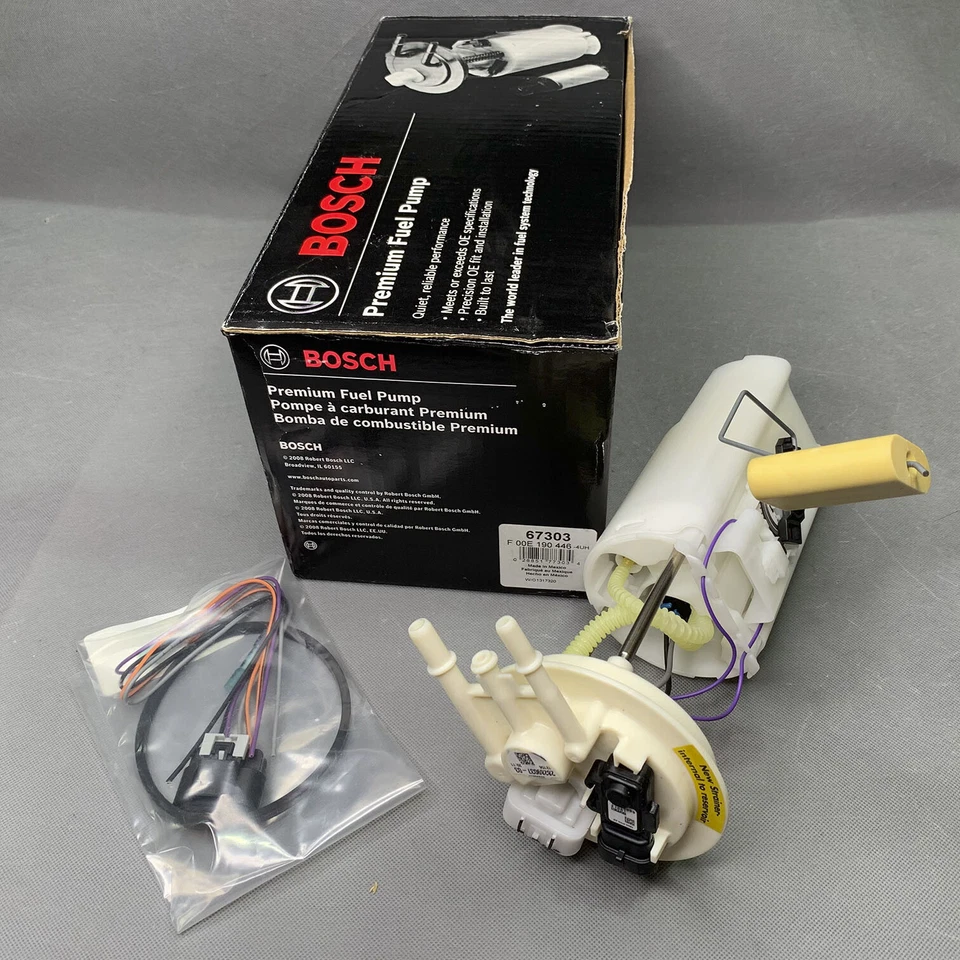 Conjunto de bomba de combustível BOSCH GENUÍNO para 1999-2001 Pontiac Montana 67303 - Imagem 2 de 4