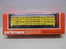 PRIMEX 2000-#4594-CATTLE CAR WAGON-HO SCALE