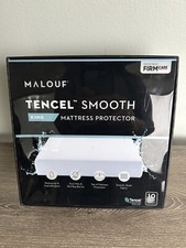 MALOUF Tencel Smooth KING Mattress Protector Waterproof Hypoallergenic