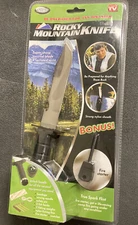 Rocky Mountain Knife + Survival Kit by Spark Innovators