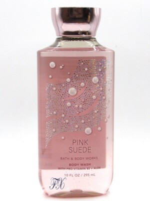 BATH BODY WORKS PINK SUEDE BODY WASH 10 FL OZ