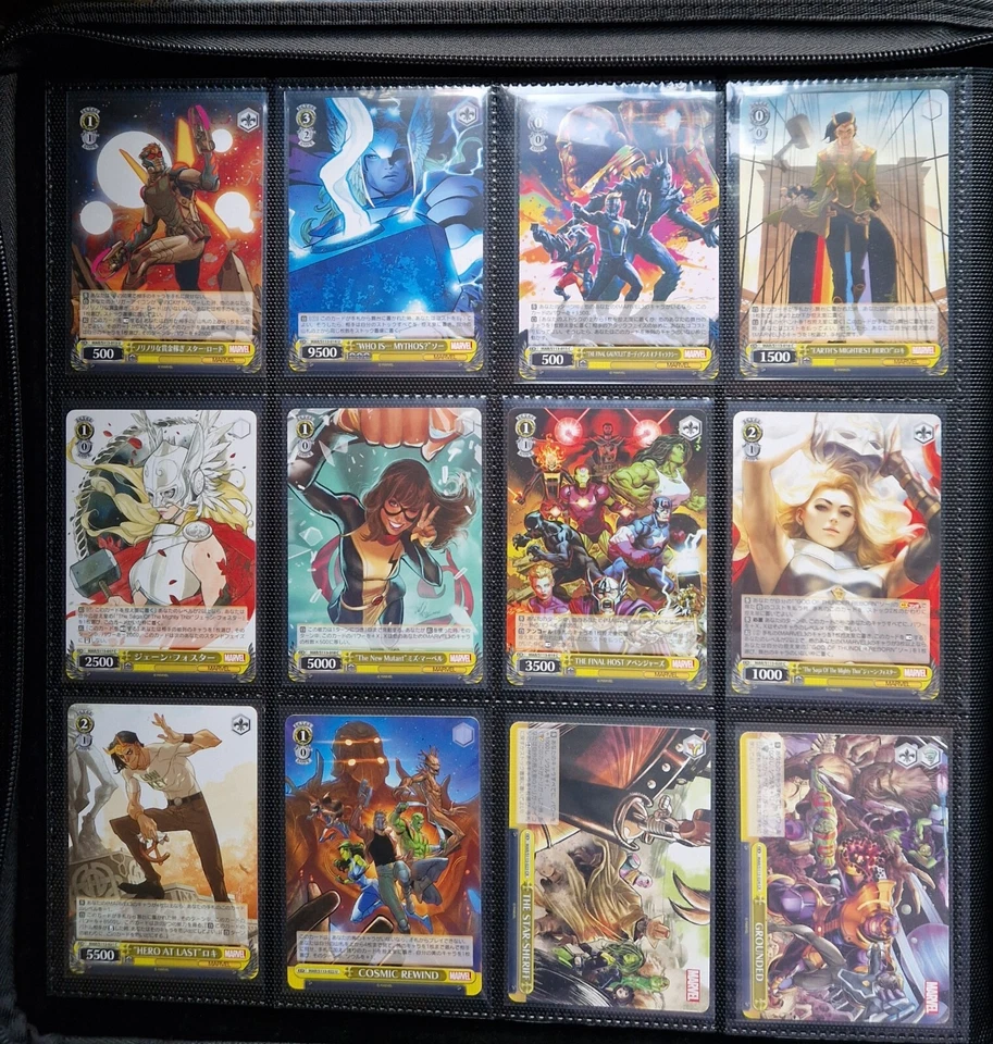 Weiss Schwarz Marvel Vol.2 100% Complete Set (C,UC,CR,R,RR) Binder not included - Image 2 of 4