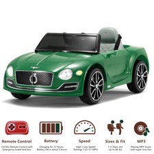 Electric 12V Battery Kids Ride On Car Toys LICENSED Bentley Remote Control MP3