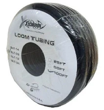 100 Feet 3/8" Split Loom Tubing Car Audio Wire Wiring