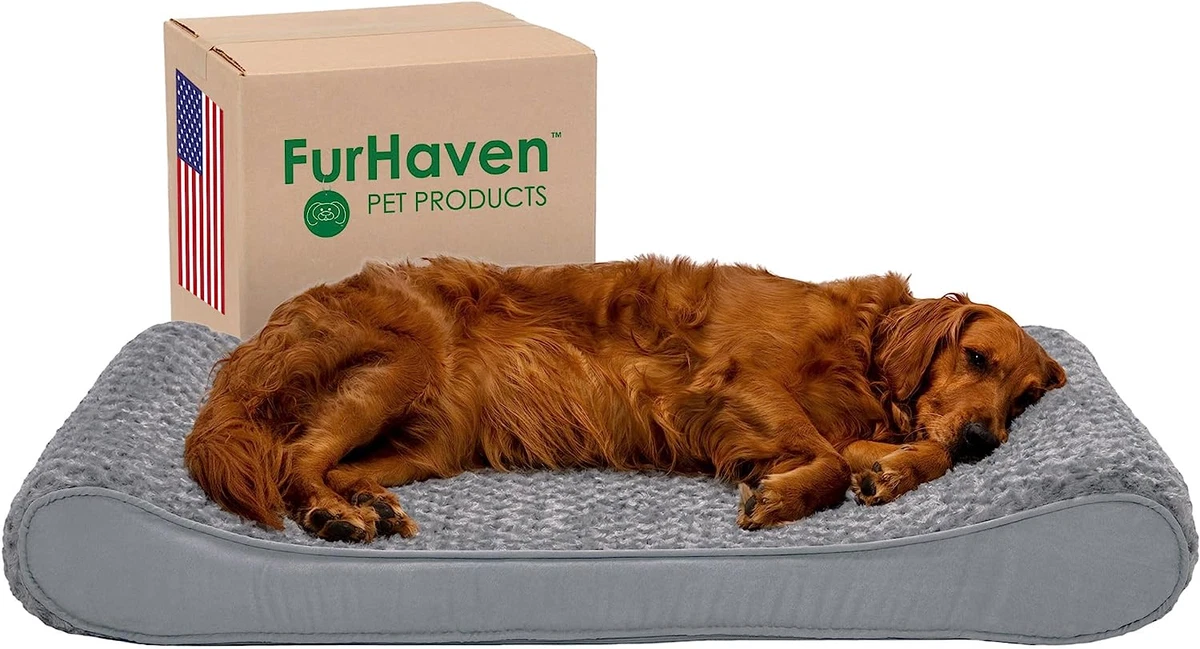 Furhaven orthopedic dog bed cheap