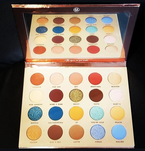 BH Cosmetics BFF Alondra & Elsy 20 Color Shadow Palette Pressed Powder NEW - Picture 2 of 2