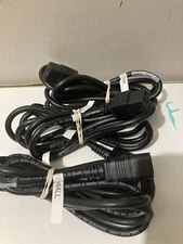 Lot of 3 Cisco Volex 37-1806-01 8ft  Power Cable Extension Cord  C19 to C20