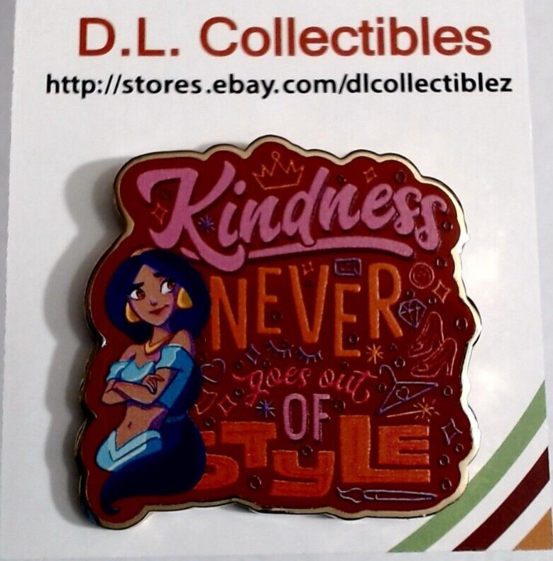 Disney Aladdin Kindness Never Goes Out Of Style Jasmine PIN