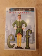 Elf (DVD, 2003) Pre-Owned Tested Working Great Condition Great Movie 