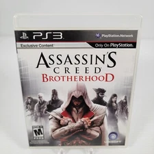 Assassin's Creed Brotherhood PS3 PlayStation 3 - CIB Mint Condition Tested 
