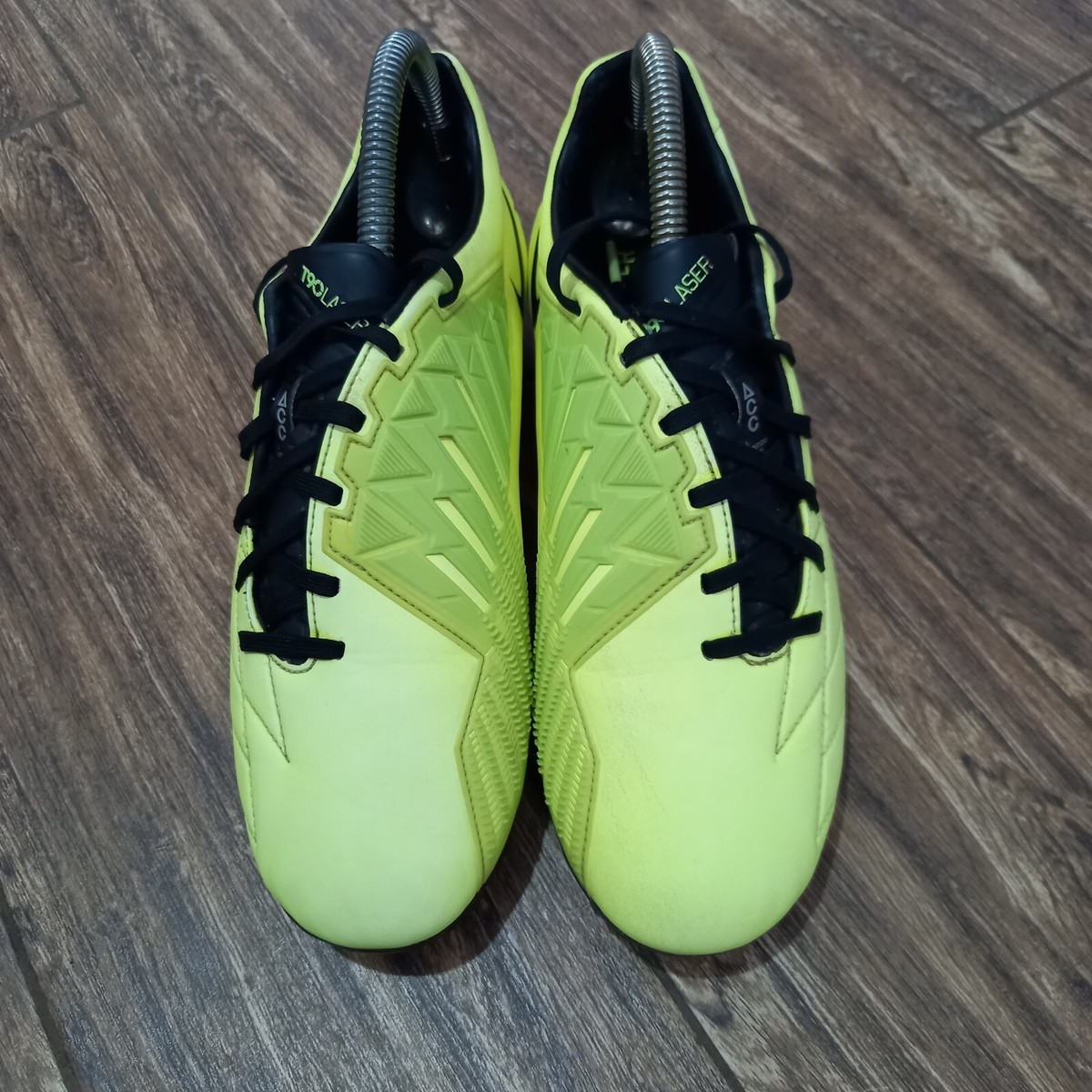 RARE nike total 90 laser iv fg ACC PROVOLT BLACK CITRON | eBay