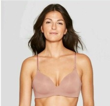 Auden Womens Nursing Wirefree Bra 38 DD Mauve 1-35 NEW