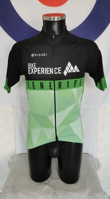 Rare Pissei Bike Experience Tenerife Canary Islands Cycling Jersey Size L  (H4) UK
