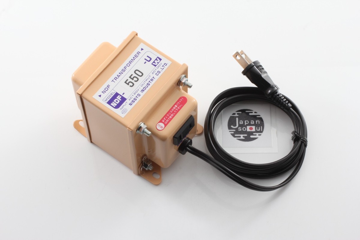 Nissho NDF-550U Convertitore di tensione Down Transformer AC110V a AC100V 550