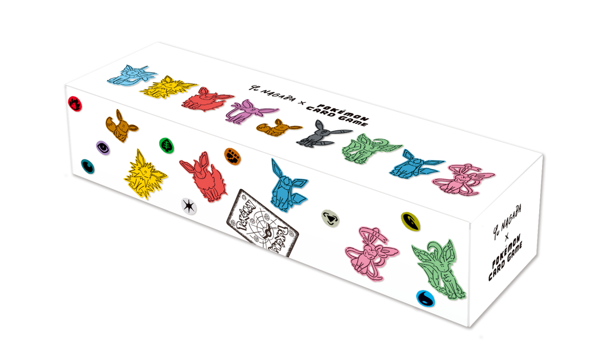 YU NAGABA x Pokemon Card Game Eevee's Special Box Deck shield