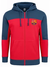 Fc Barcelona Hoodie, Kids and Adults Sizes, Licensed Barca Hoodie