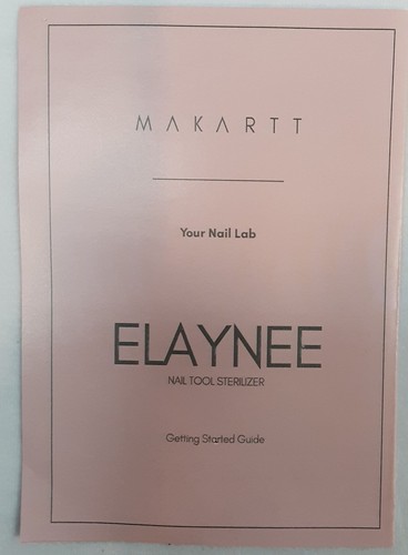 Neu, weiß Makartt Elaynee Nagelwerkzeug Sterilisator (#E0954) - Bild 6 von 10