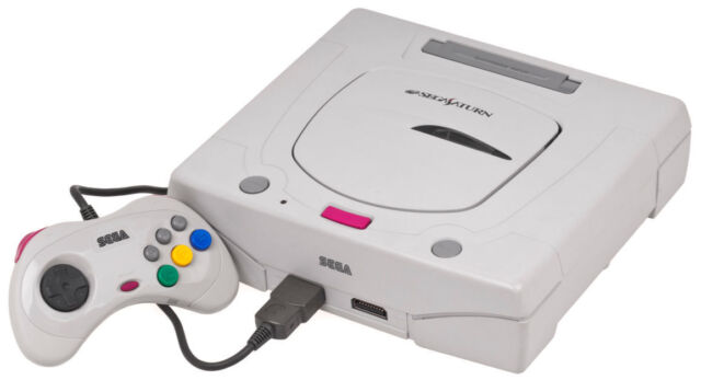 Sega Saturn White