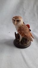 Readers Digest.. Handpainted.."The Barn Owl".. Sculpted by Andy Pearce.. 2004
