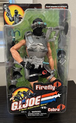 GI Joe vs Cobra FIREFLY 12  Figure Hasbro 2002