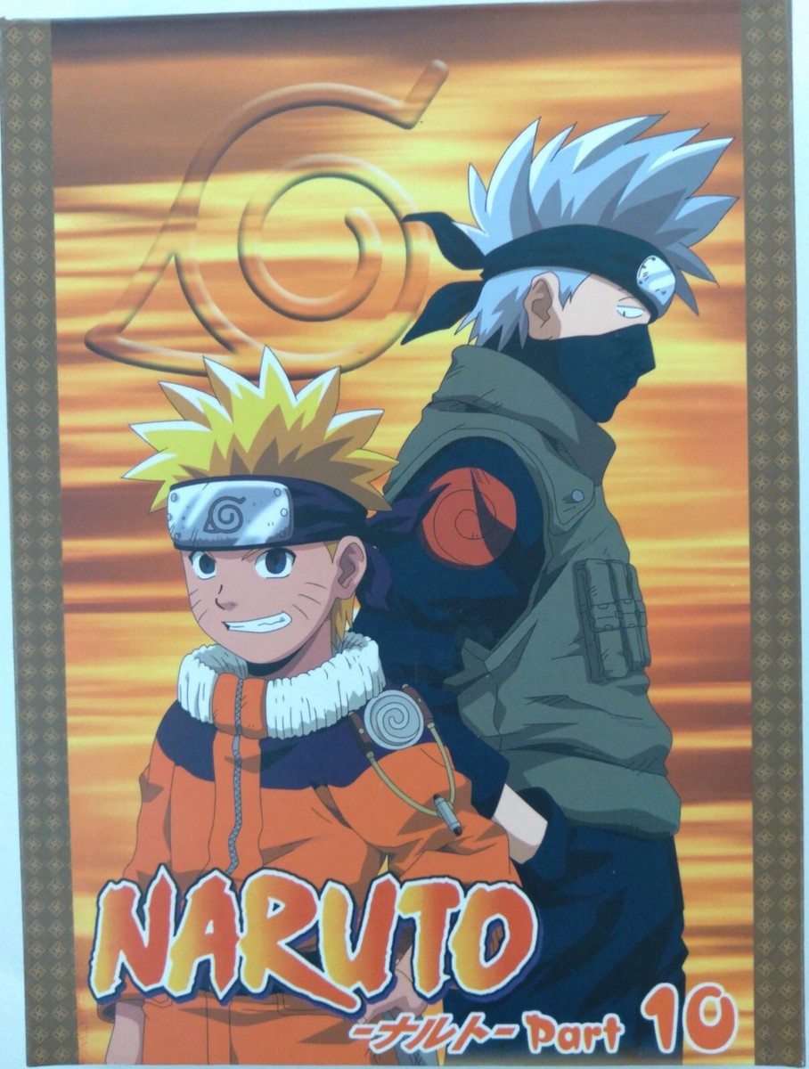 Naruto Part 10 (DVD) Japanese Import - English/Chinese Subtitles