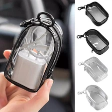 1PC Small Clear Bag Portable Keychain Pouch Multifunctional Storage Bag