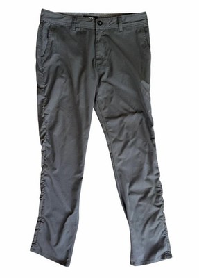 O Neill Hybrid Pants Mens 34 Gray Stretch Performance Golf Casual Modern Fit