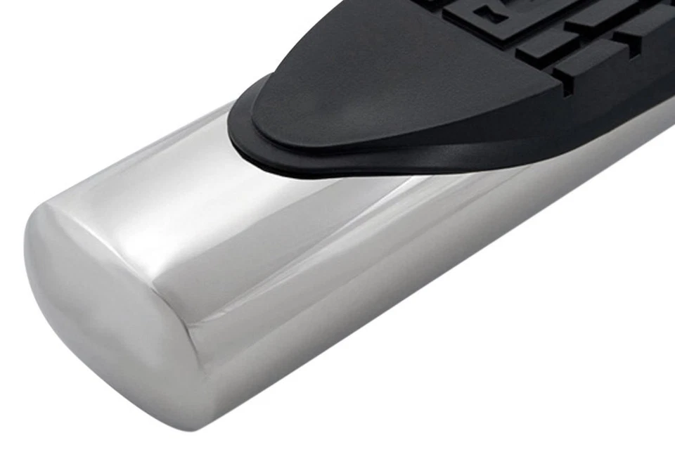 For Chevy Colorado 04-12 4" Magnum Cab Length Polished Oval Step Bars - Imagem 3 de 4