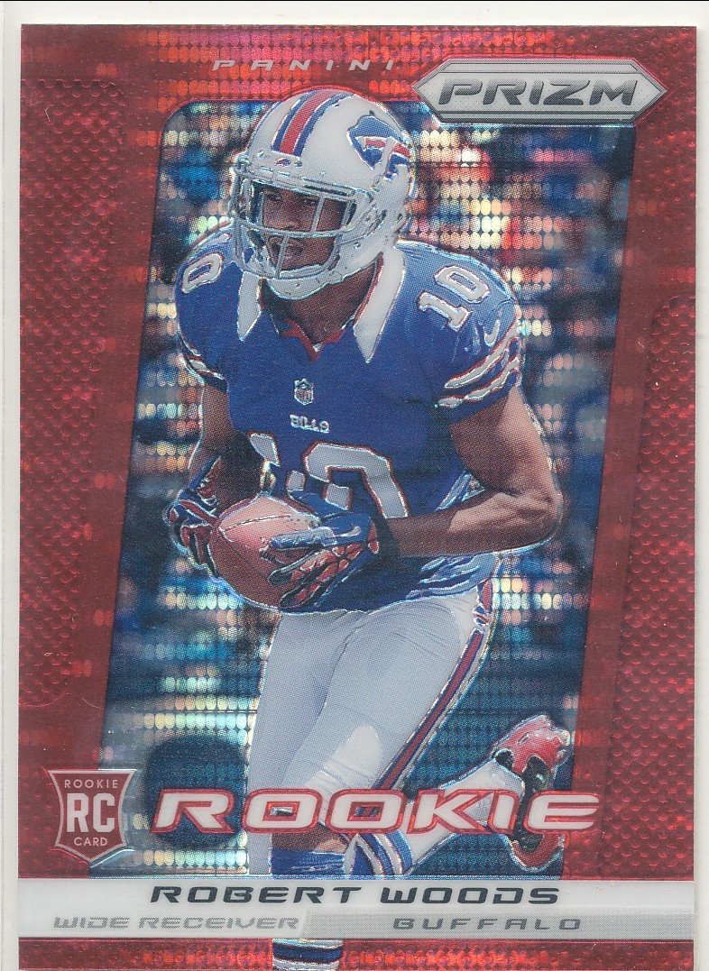 2013 Panini Robert Woods  Red Pulsar Prizm