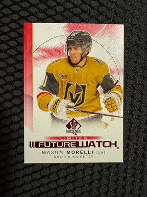 2024-25 SP Authentic Limited Future Watch Mason Morelli #119 (RC)