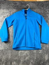 Columbia Steens Mountain II Fleece Jacket Boys L 14/16 Blue Long Sleeve Full Zip