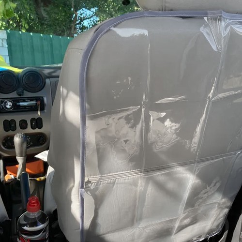 Car Rear Seat Back Scuff Dirty Protection Cover Car Seat Back Protector Pad - Bild 5 von 11