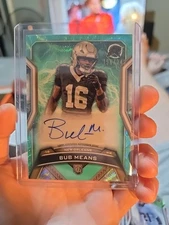 2024 Resurgence - Rookie Signatures Bub Means - Aqua Surge Refractor 198/249