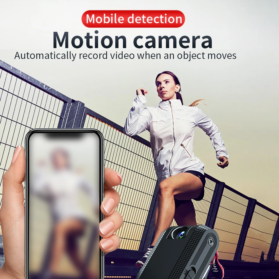 Cámaras corporales con grabación de audio y video 1080P alta claridad mini cámara corporal ZRHH Foto 3 de 4