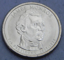2008-P JAMES MONROE PRESIDENTIAL DOLLAR UNCIRCULATED $1 2008P UNC