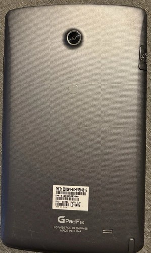 LG G Pad 8 Silver - Picture 4 of 5
