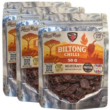 Biltong Chilli | 150g | Handcrafted Grass-Fed Beef | No Sugar | High-Protein