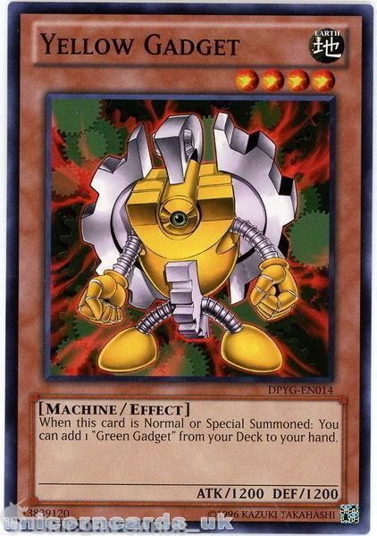 DPYG-EN014 Yellow Gadget UNL Edition Mint YuGiOh Card