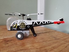 CRAGSTAN HIGHWAY PATROL DEPT HELICOPTER TIN FRICTION TOY