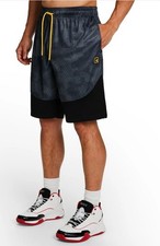 New And1 Mens Basketball Shorts Adjustable Varsity Ebony 10"Inseam XL,2XL,3XL
