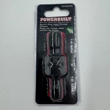 Powerbuilt Spark Plug Hole Thread Chaser 14 X 18MM Dual-Ended