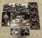 LEGO Star Wars SEALED SET LOT OF 10 NIB