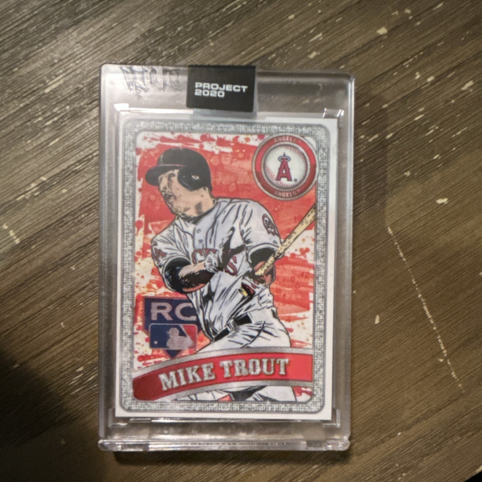 Mike Trout #100 Rookie 2011 Update Los Angeles Angels MLB Topps Project 2020