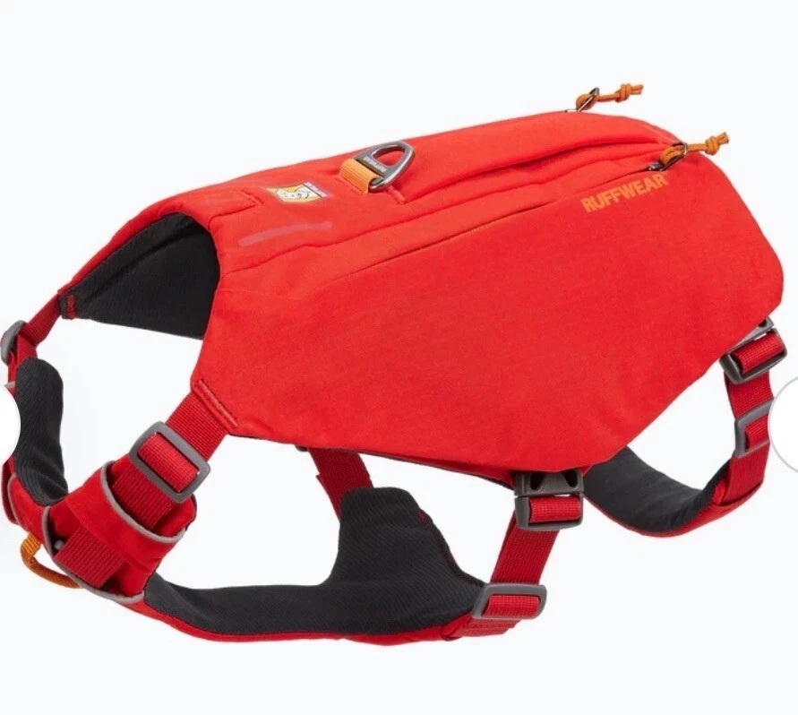 Arnês para Cachorro Ruffwear Switchbak Vermelho Sumac tamanho G/XL - Imagem 2 de 4
