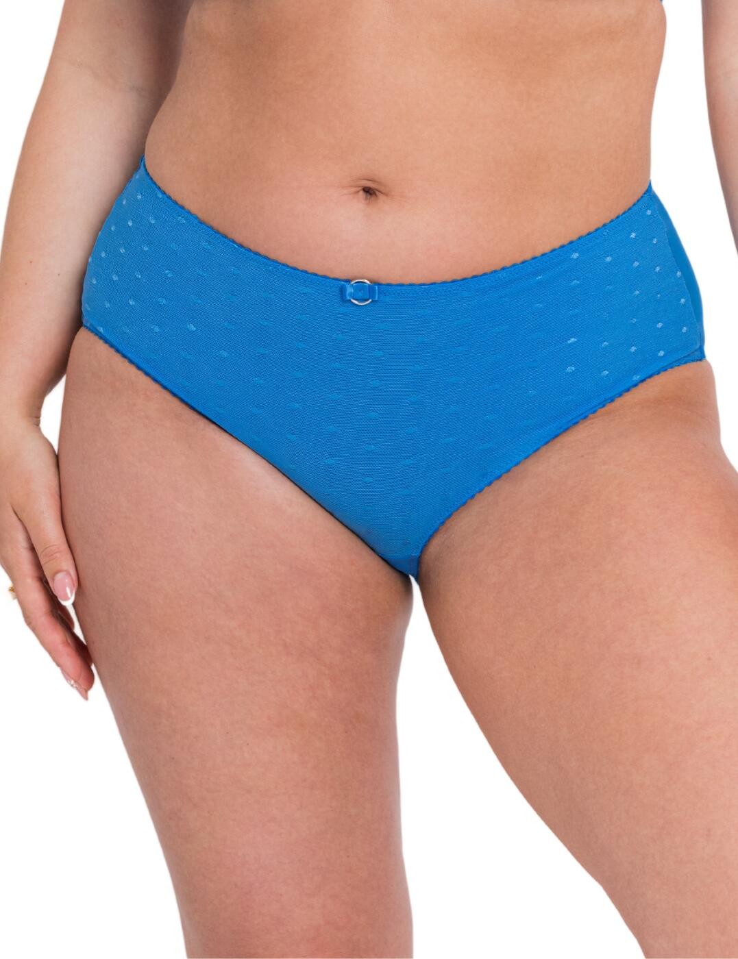 2XL - 18 Curvy Kate Victory Polka Shorty Brief Full Figure Knickers CK059201
