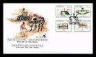 Dr Jim Stamps Ciskei FDC Agricultural Implements 2nd Set 1992 4v Monarch Size