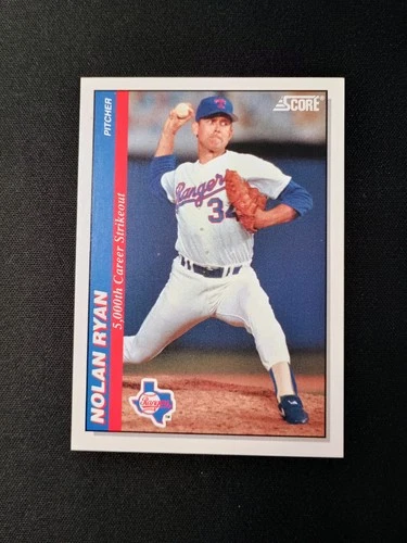 1991 Score - Nolan Ryan #1 of 4 (5,000th Career Strikeout)