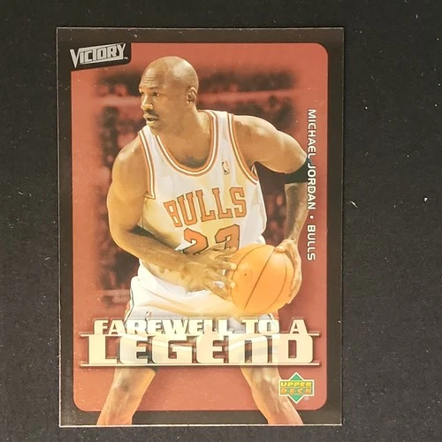 Upper Deck 2003-04 Victory Michael Jordan Farewell Legend #231 Bulls NBA Card